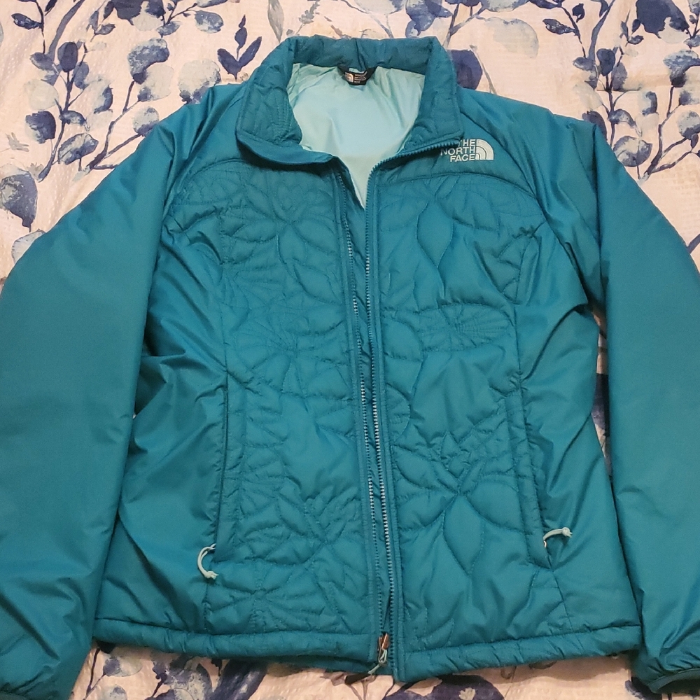 North Face Teal Women's Medium Ski Jacket